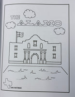 Tour of Texas Coloring Book