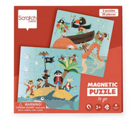 Magnetic Pirate Puzzle Book
