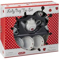 Porcelain Lady Bug Tea Set