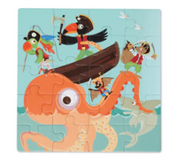 Magnetic Pirate Puzzle Book
