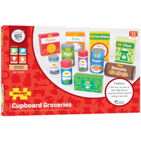 Cupboard Groceries Play Food Set