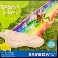 Dash n' Splash Rainbow Water Slide