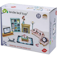 Dovetail Sitting Room Dollhouse Furniture