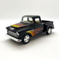 Fiery Chevy Die-Cast Pickup Truck
