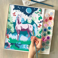 Paint By Numbers - Moonlit Unicorn
