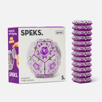 SPEKS Geode Magnetic Fidget Sphere (Quartz/Purple)