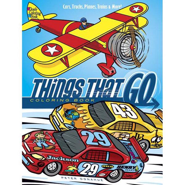 Things That Go Coloring Sheets