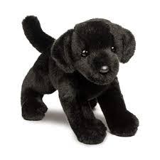 Black Lab Plush Brewster