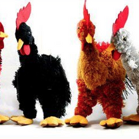 Chicken Rooster Marionette 12"