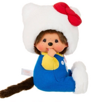 Hello Kitty x Monchiichi Plush