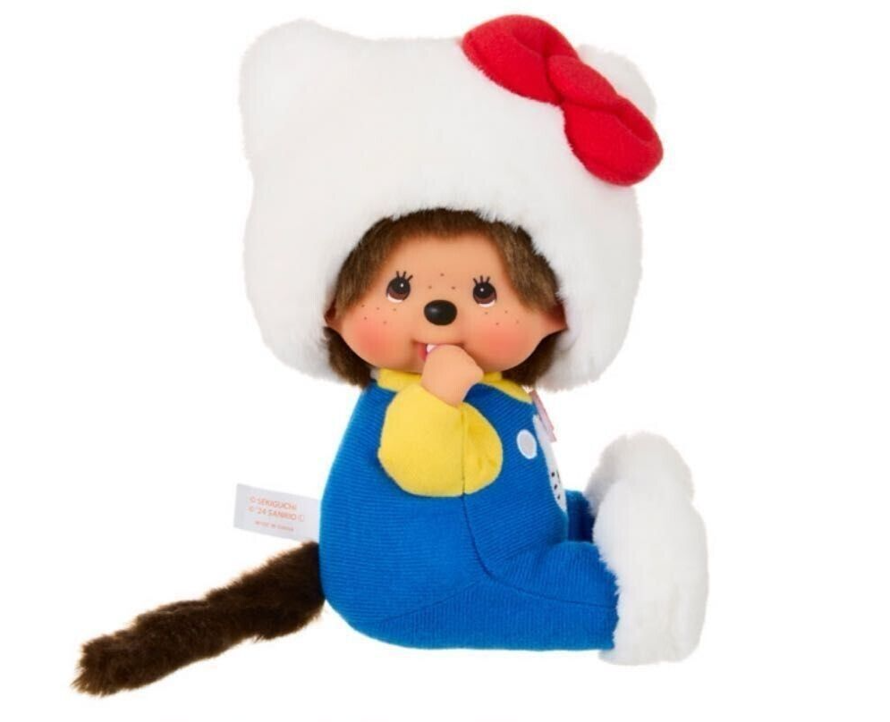 Hello Kitty x Monchiichi Plush