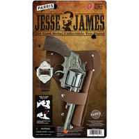 Jesse James Die Cast Ring Caps Pistol