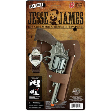 Jesse James Die Cast Ring Caps Pistol