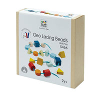 Plan Toys Geo Lacing Beads