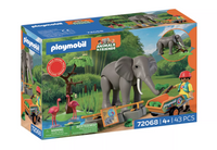 Playmobil- Elephant w/ Zookeeper
