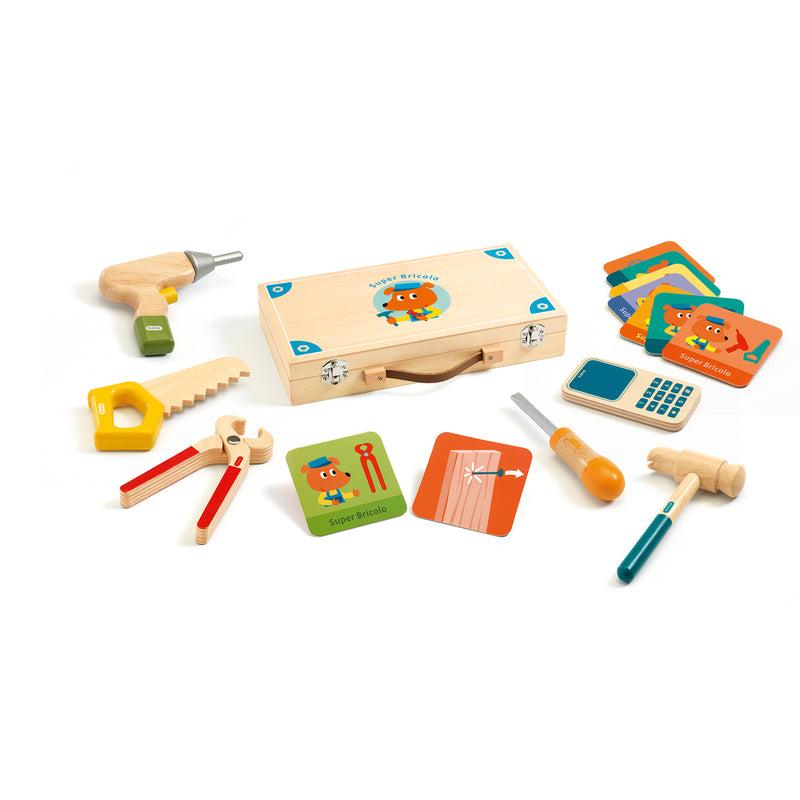 Role Play Super Bricolo Tool Box