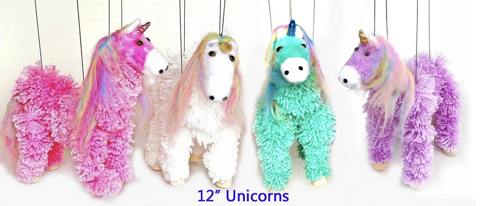Unicorn Marionette 12