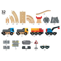 BRIO Rail & Road Loading Set
