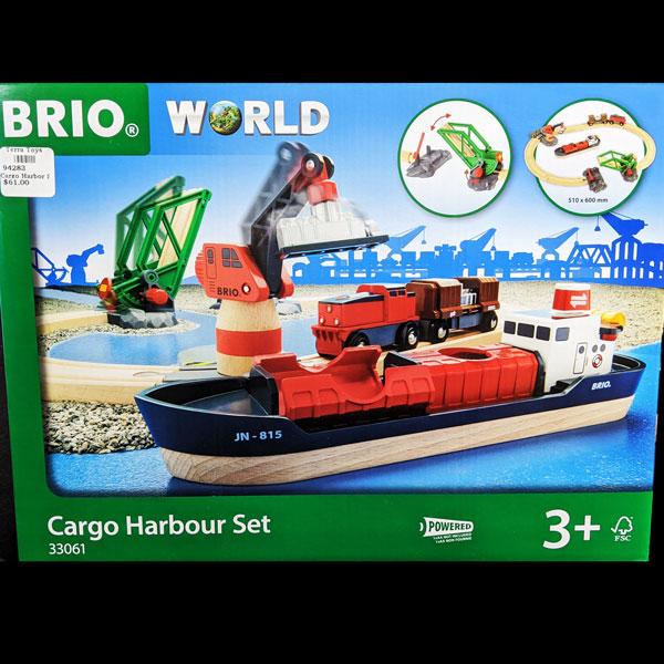 BRIO Cargo Harbour Set