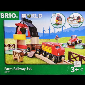 BRIO Farm Railway Set