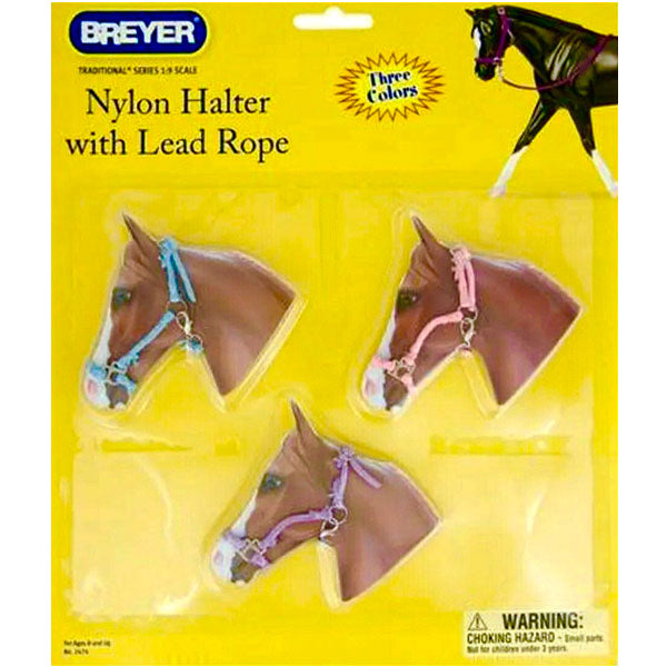 Breyer Nylon Halter with Lead Rope (3pc)