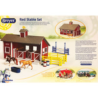 Breyer Stablemates Red Stable Set
