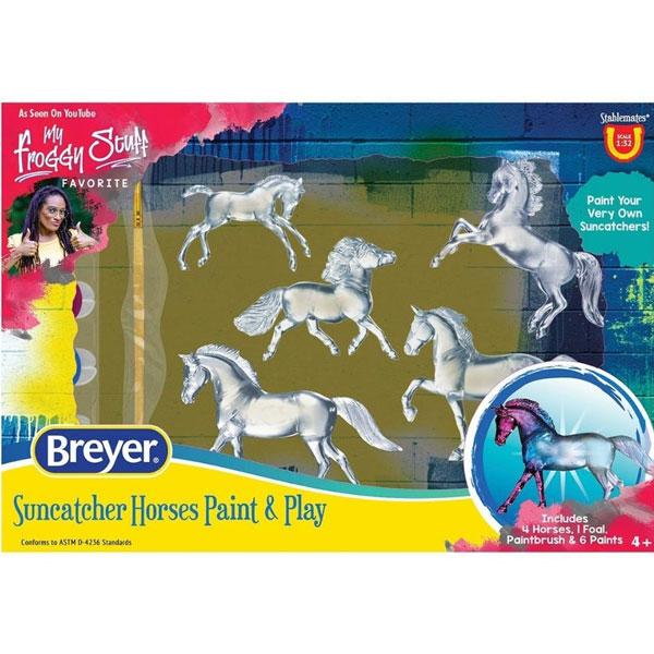 Breyer Suncatcher Horses Paint & Play Kit