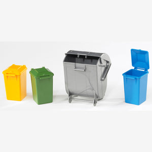 Bruder Garbage Can Set