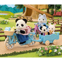 Calico Critters Cycle & Skate Set - Panda Girl
