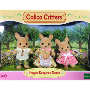 Calico Critters Hopper Kangaroo Family