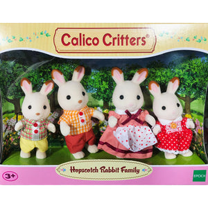 Calico Critters Hopscotch Rabbit Family