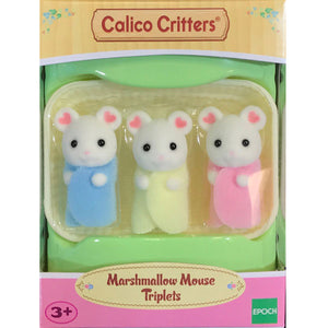 Calico Critters Marshmallow Mouse Triplets