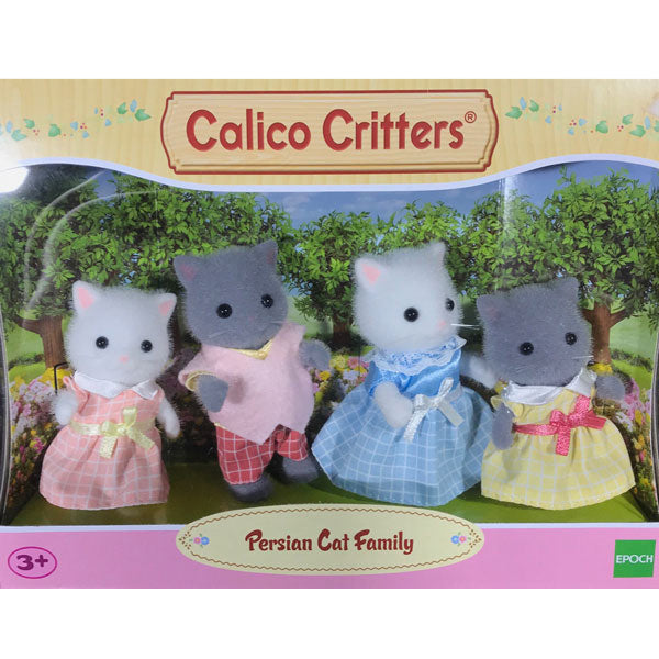 Calico Critters Persian Cat Family