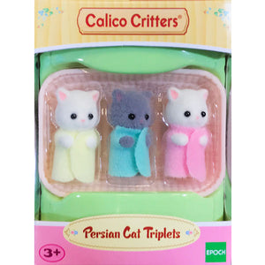 Calico Critters Persian Cat Triplets