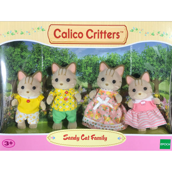 Calico Critters Sandy Cat Family