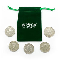 Terra Toys Coins (5-pack)
