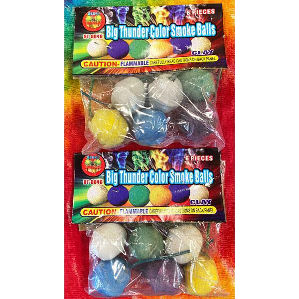 Color Smoke Balls (2-pack)
