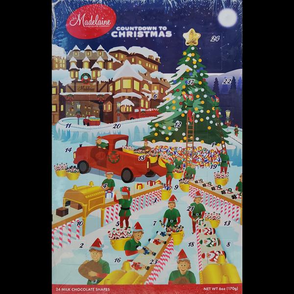 Countdown To Christmas Madelaine Advent Calendar (Santa's Village)