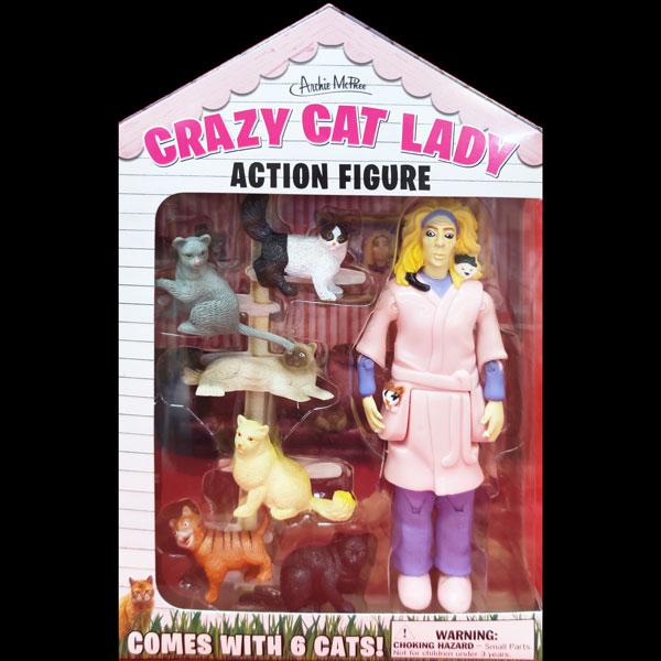 Crazy Cat Lady Action Figure | Terra Toys