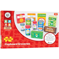 Cupboard Groceries Play Food Set
