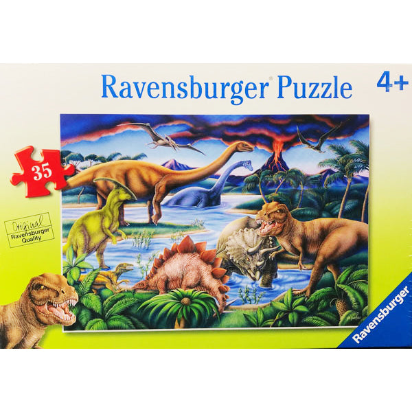 Dinosaur Playground Puzzle (35pc)