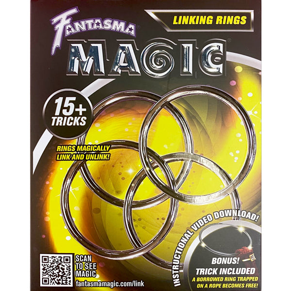Fantasma Magic Linking Rings Tricks | Terra Toys
