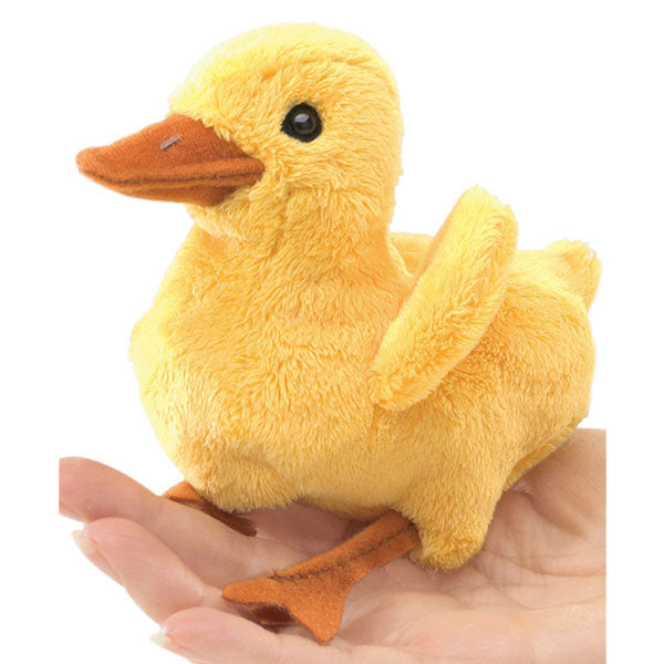 Mini Duckling Finger Puppet