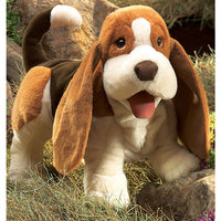 Basset Hound Puppet
