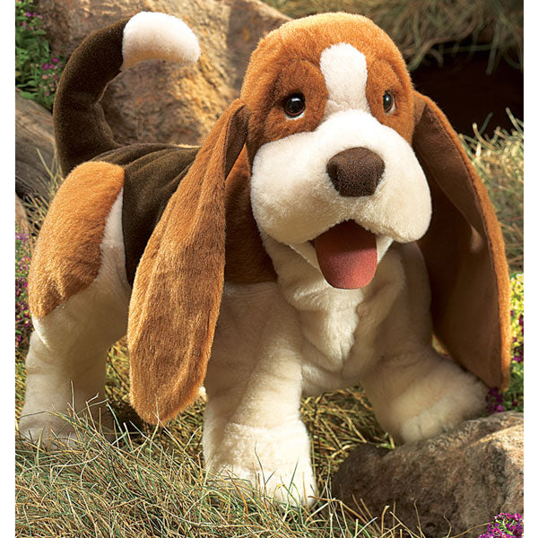 Basset Hound Puppet