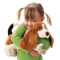 Basset Hound Puppet
