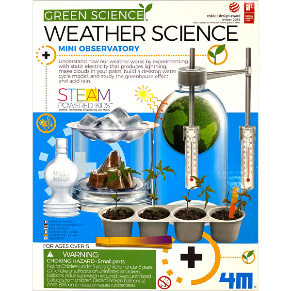 Mini Weather Rader Set Weather Science Mini Observatory | Terra Toys