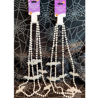 Halloween Bat Bead Necklace Set