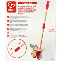 Hape Butterfly Push Pal (12mo+)
