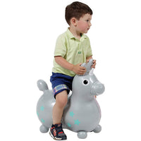 Magical Unicorn Rody Bounce Horse (Silver)
